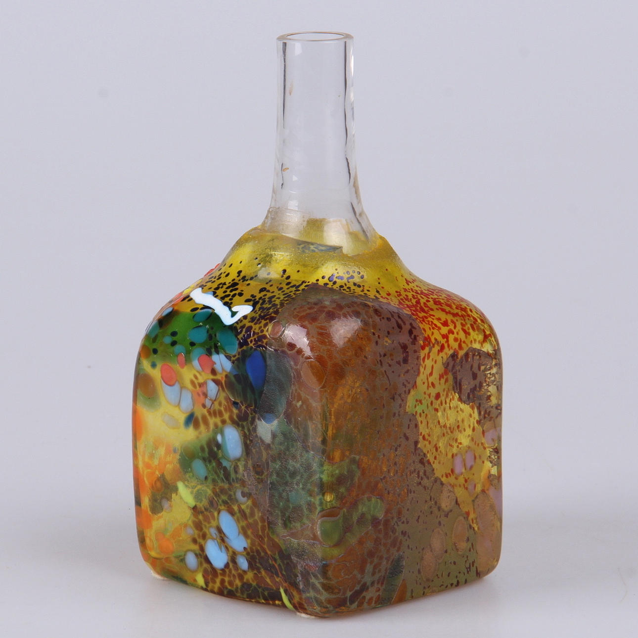 FLASKA, Bertil Vallien, Kosta Boda Atelier, signerad, 1991.