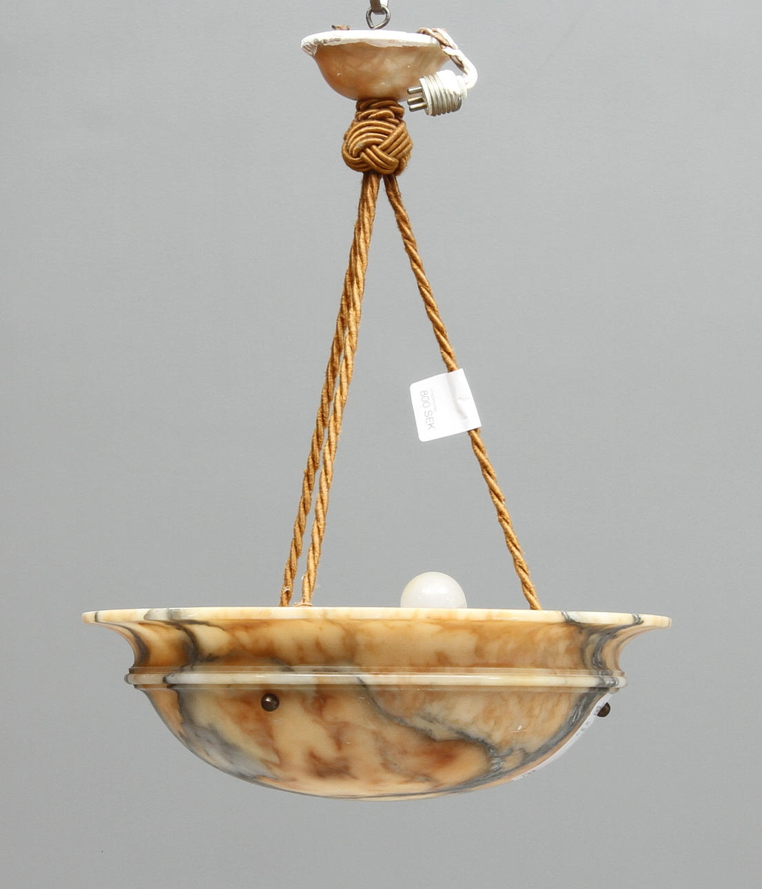AMPEL, alabaster, 1900-tal.