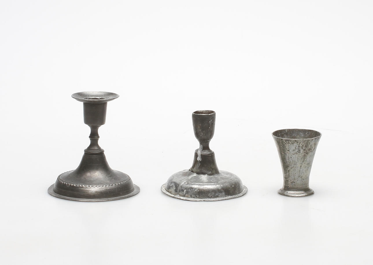 TENNFÖREMÅL, 3 delar, 1800-tal.