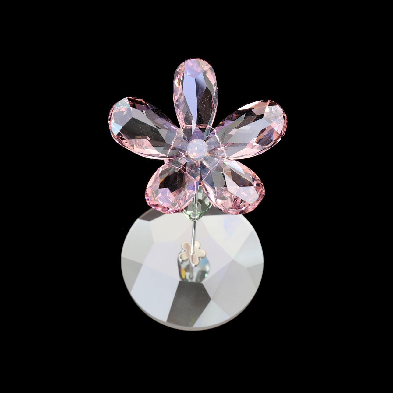 置物 SWAROVSKI Lou Rocking Flower Swarovski Crystal~Rocking Flower