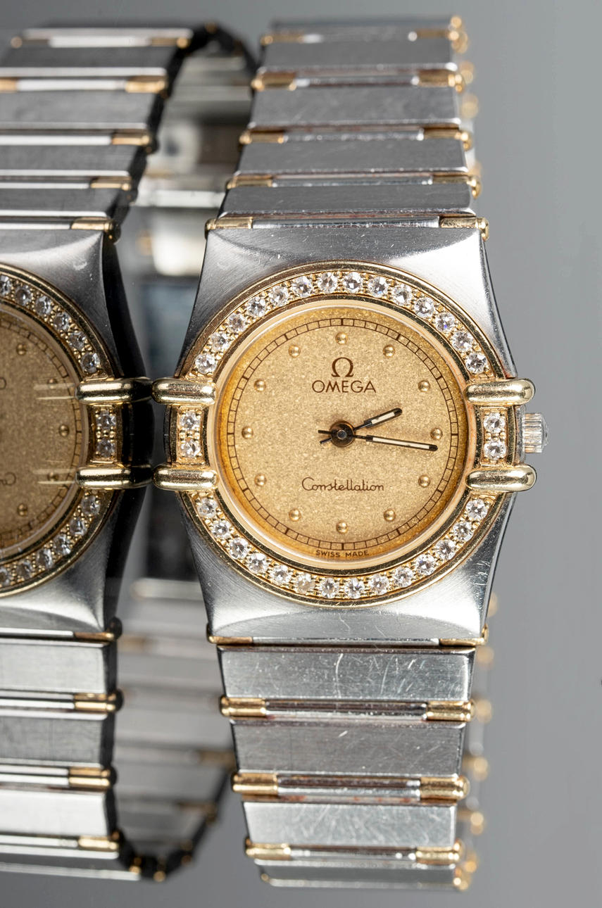 Omega Constellation Damenuhr.