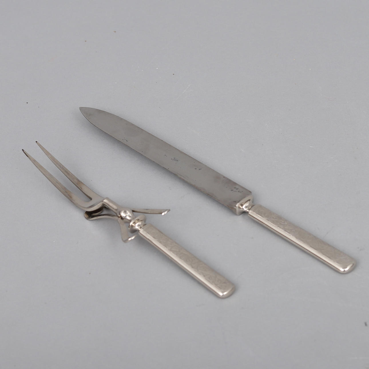 ROASTING CUTLERY, 2 parts, Eskilstuna.