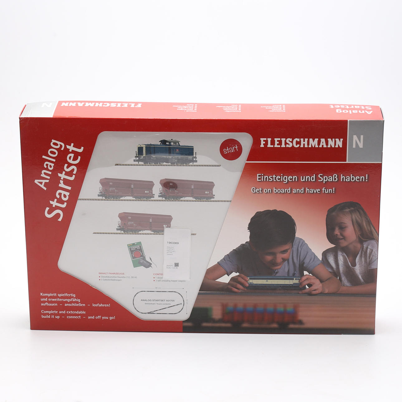 ANALOG STARTER SET, Fleischmann 931705, Germany.