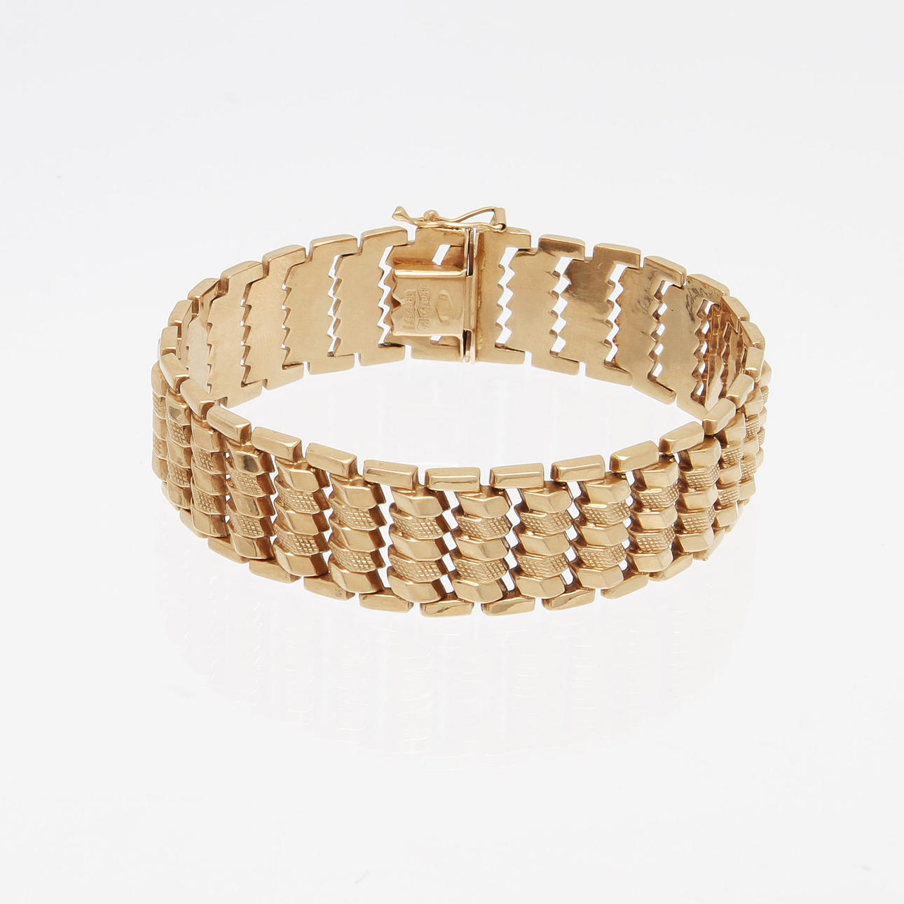 ARMLÄNK, 18K rödguld. 30,1g.