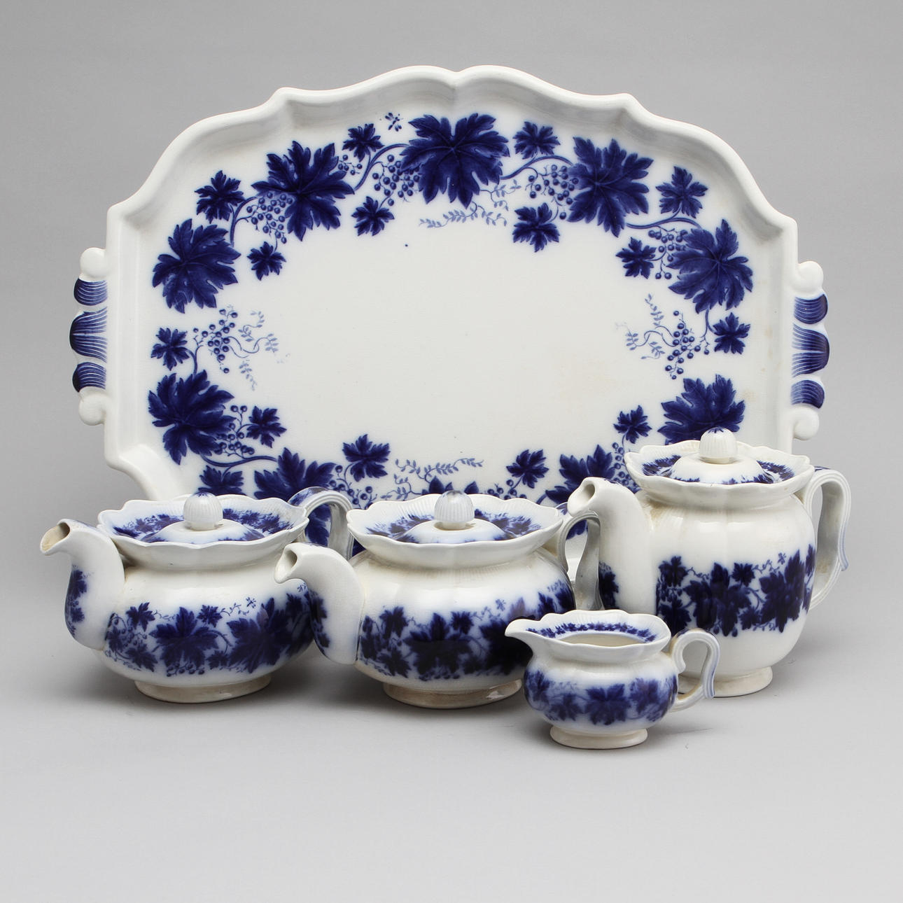 SERVIS, 5 delar "Vinranka", Arthur Percy, Gefle.