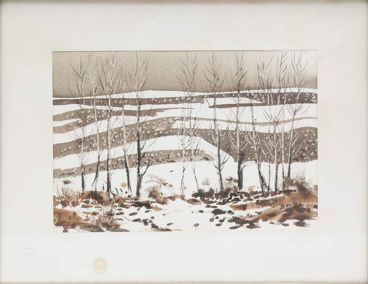 JOSÉ BEULAS. Snelandskab.