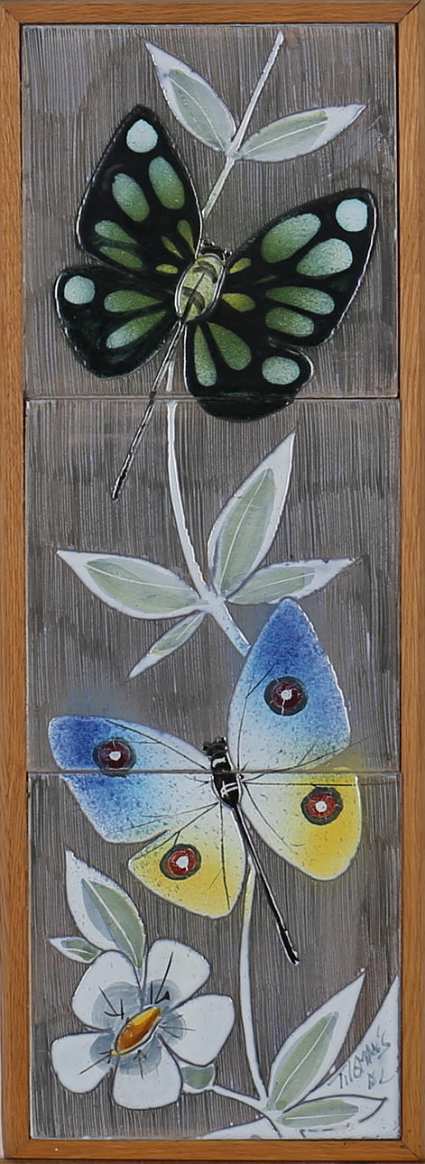 Keramikplatta. Margit Lagerqvist, Tilgman Keramik.