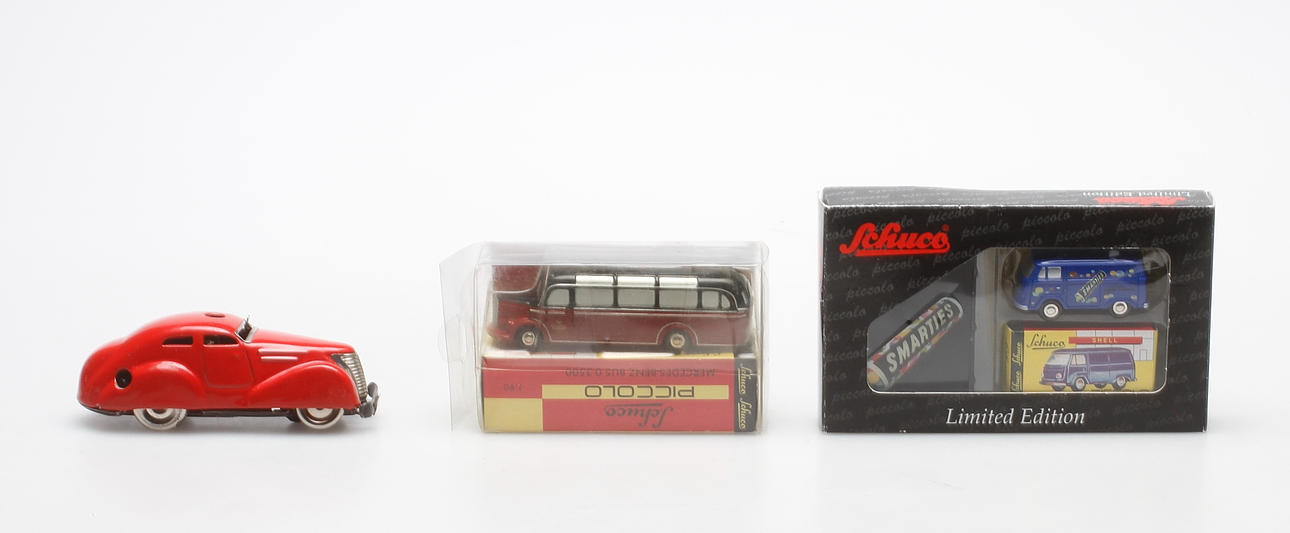 BILAR, 3 st, Schuco, Tyskland.