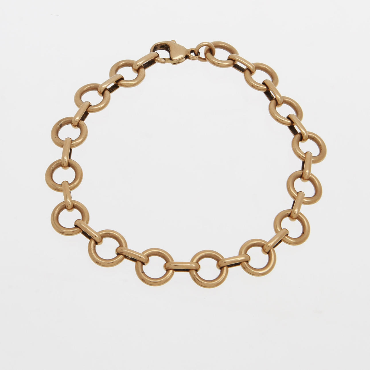 ARMLÄNK, 18K rödguld. 22,9g.