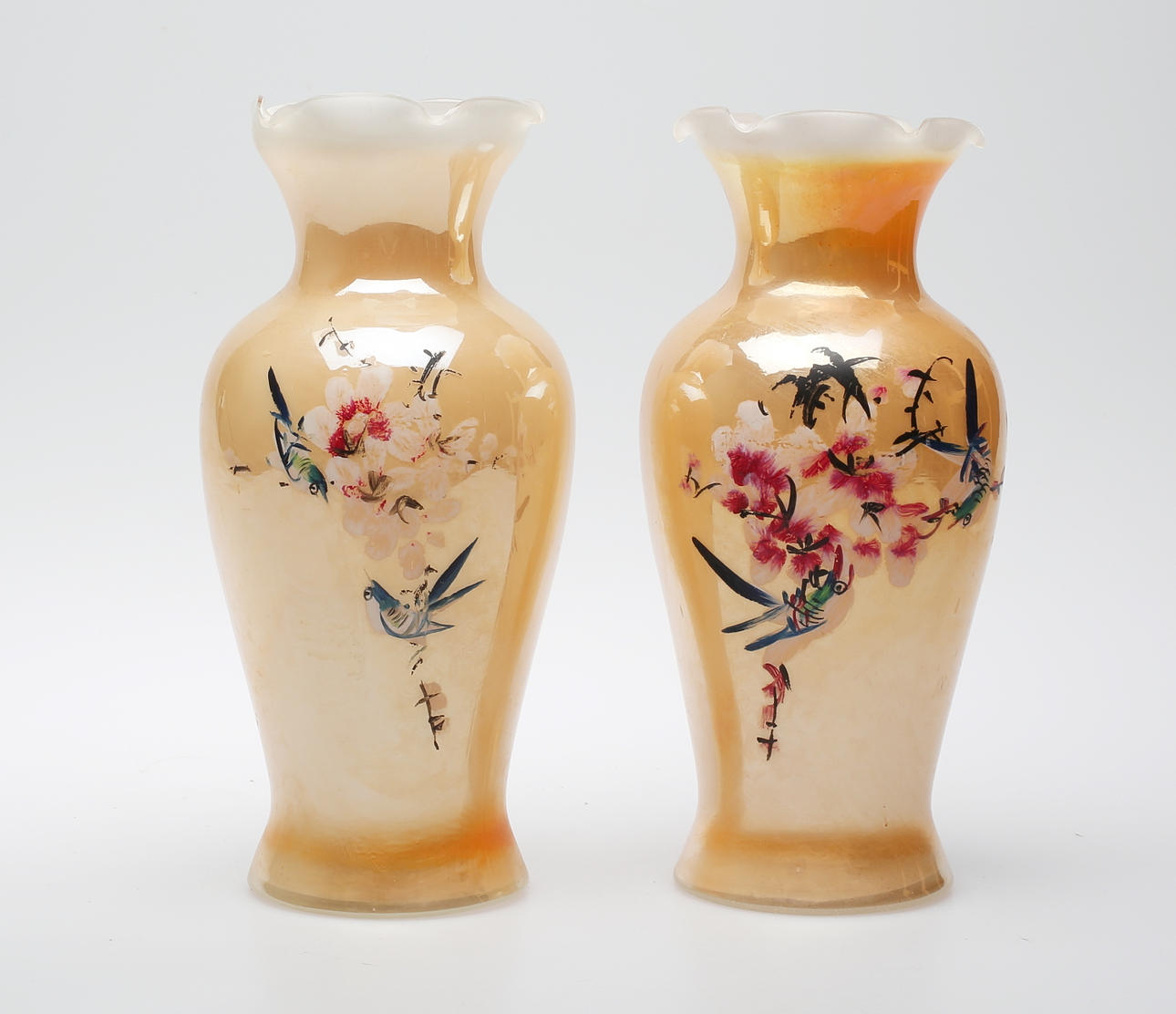 VASER, 1 par, flussglas 18/1900-tal.