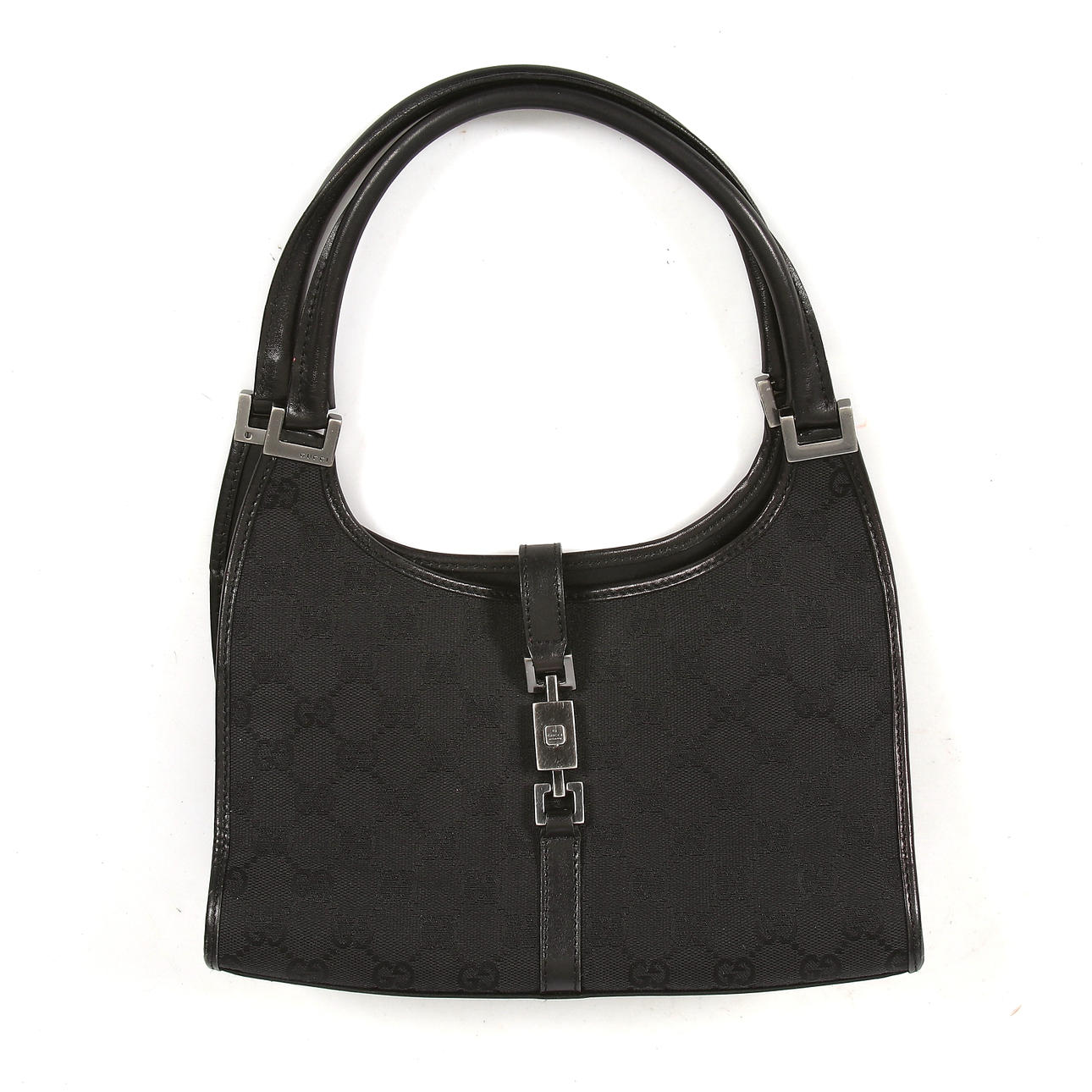 HANDBAG, Gucci, canvas, leather, 2000s.