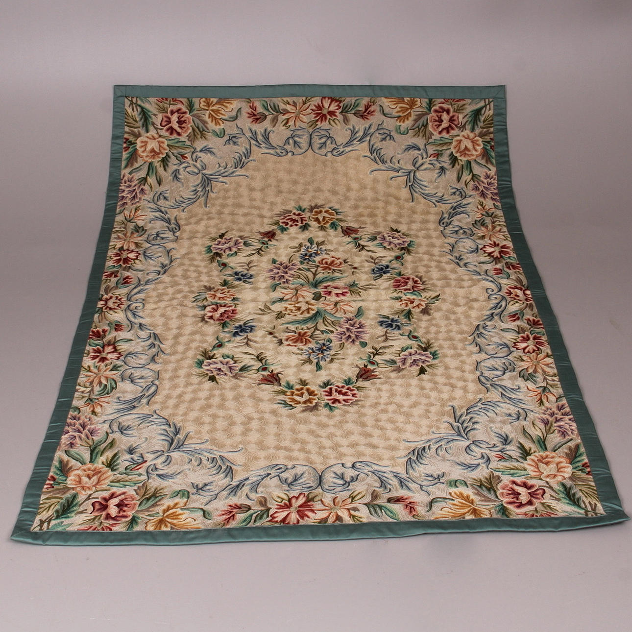 MATTA, broderad, 180 x 120 cm, Indien, 1900-tal.