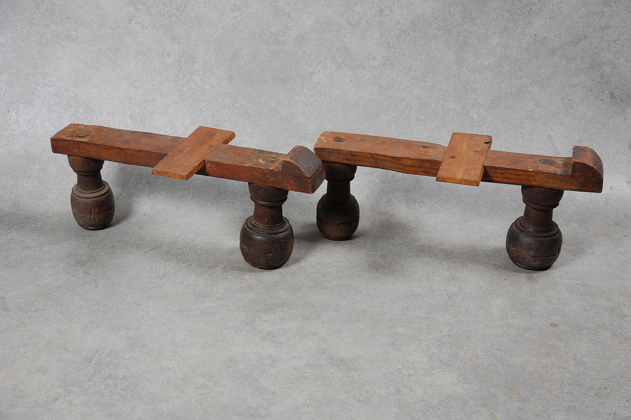 KISTFÖTTER, barock, 1700-tal.