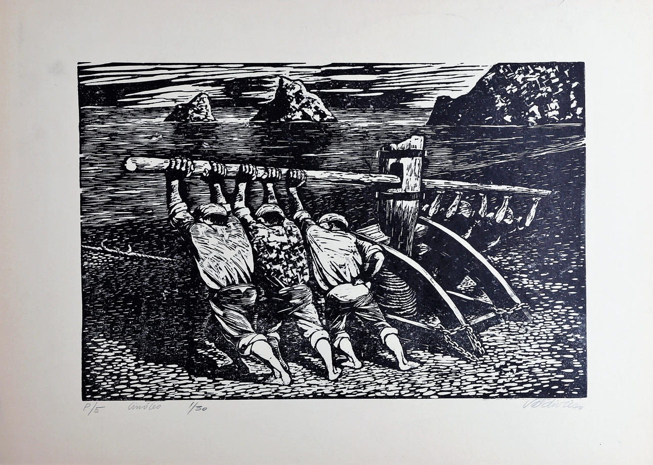 ANTONIO VALDIVIESO. Seearbeiter.