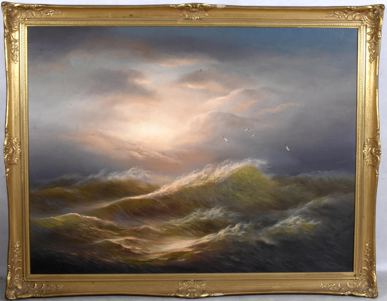 NICOLAI SILVERBERG. Öl auf Leinwand.