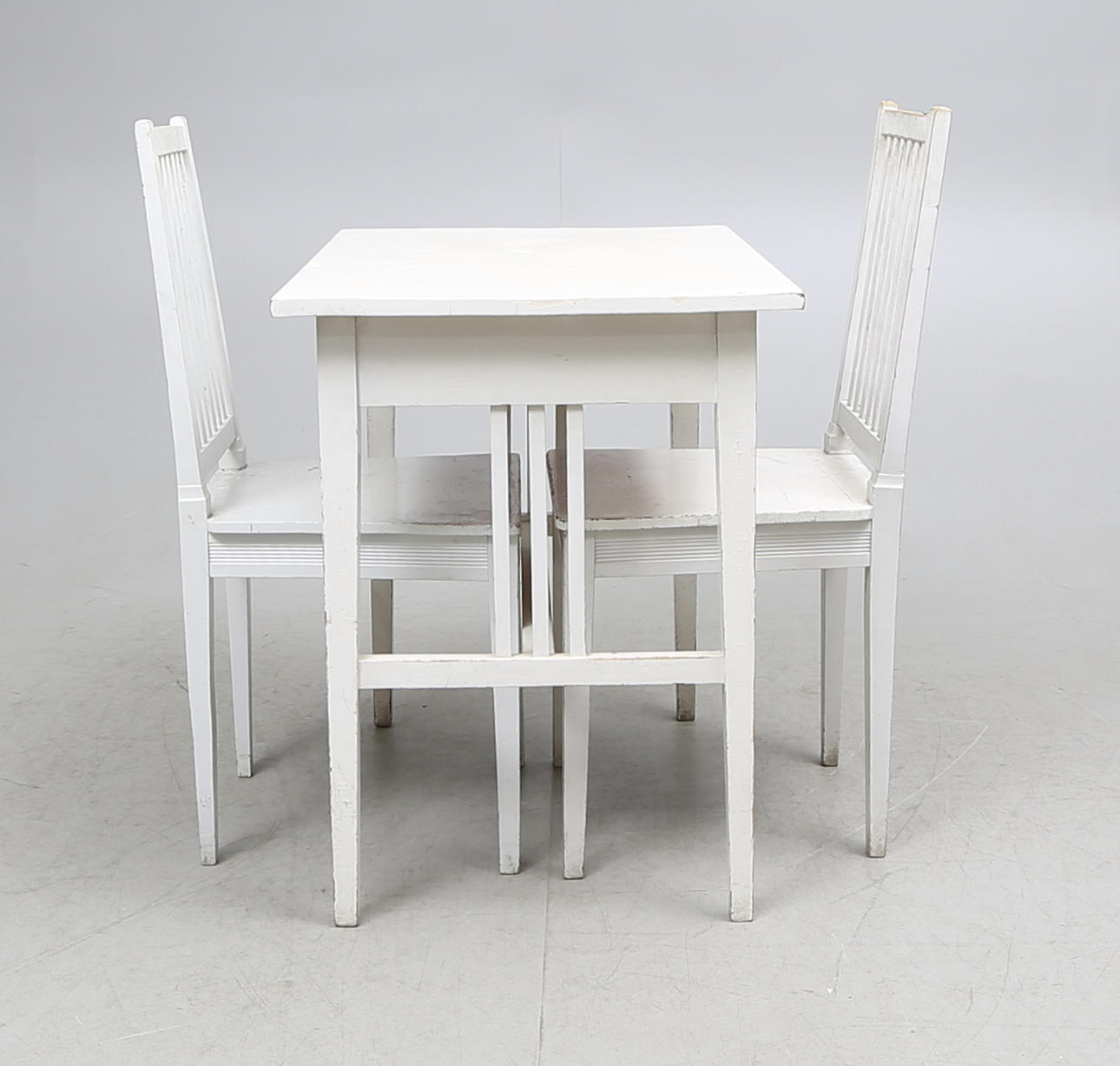 SITTGRUPP, 5 delar, Carl Larsson-stil, 1910/20-tal.