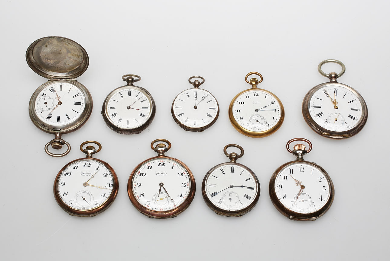 FICKURSAMLING, 9 Stycken.