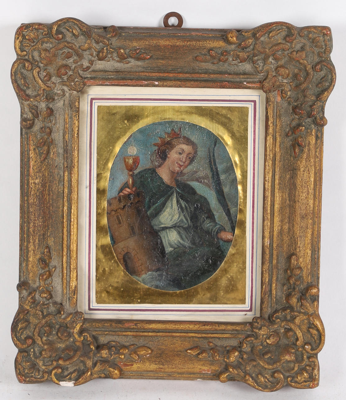 Ukendt kunstner, maleri, Barbara von Nikomedien.