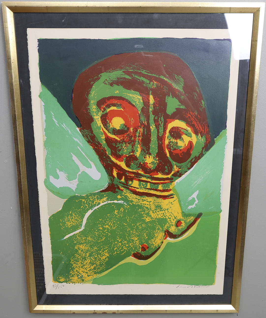 BENGT LINDSTRÖM. Färglitografi, signerat och numrerat 93/150.