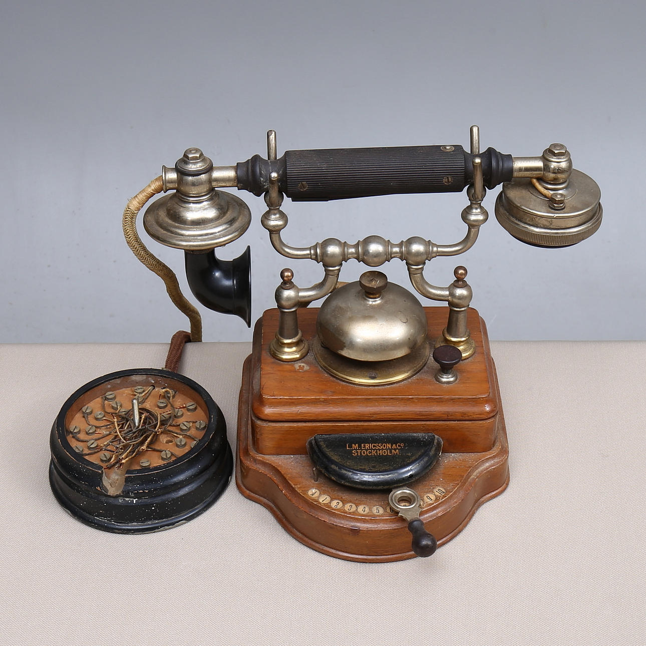 TELEFON, LM Ericsson, tidigt 1900-tal.