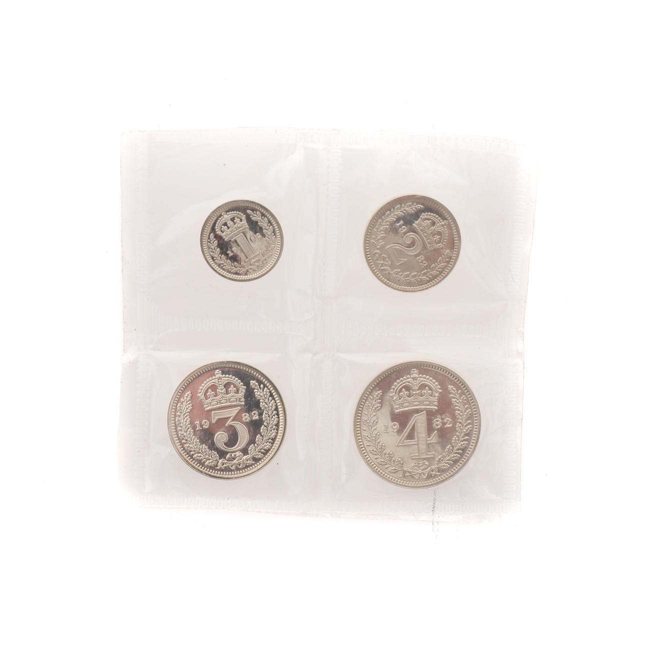 MAUNDY MONEY, 1982.