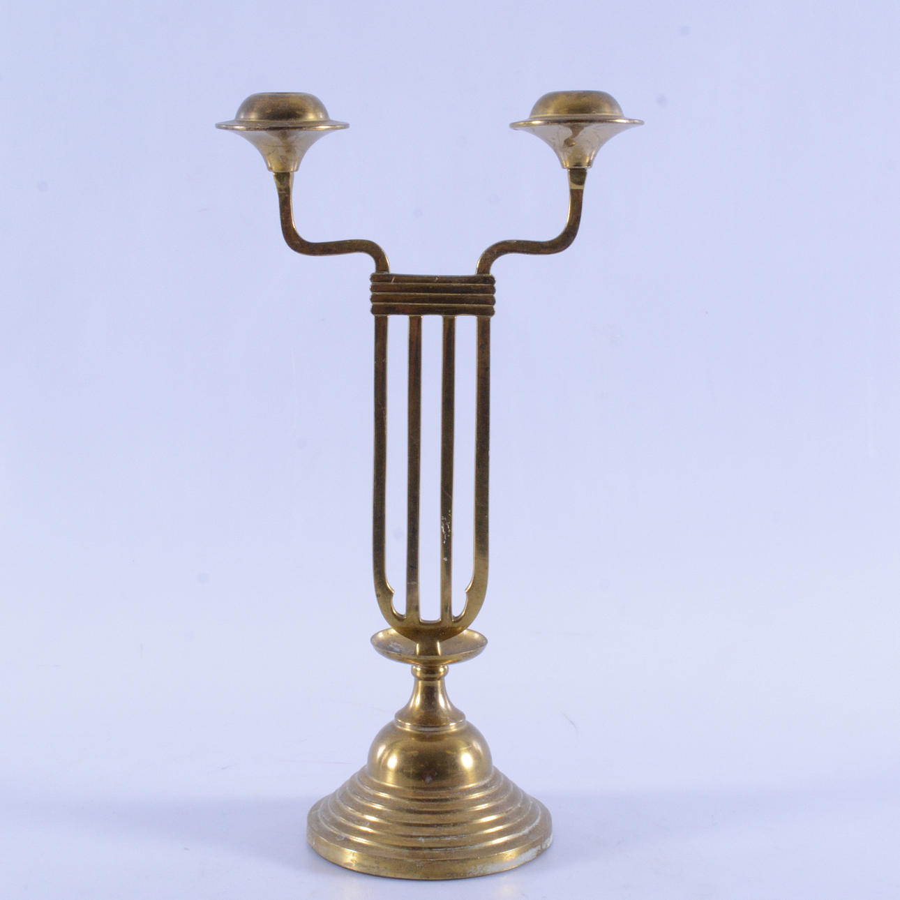 LJUSSTAKE, mässing, Jugend, tidigt 1900-tal.