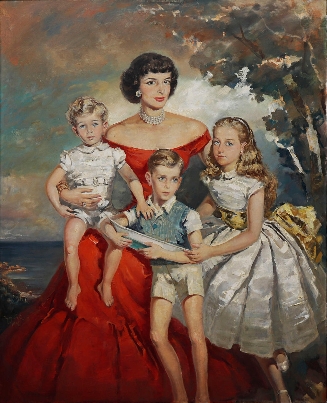 JUAN ANTONIO MORALES. Familienfoto.