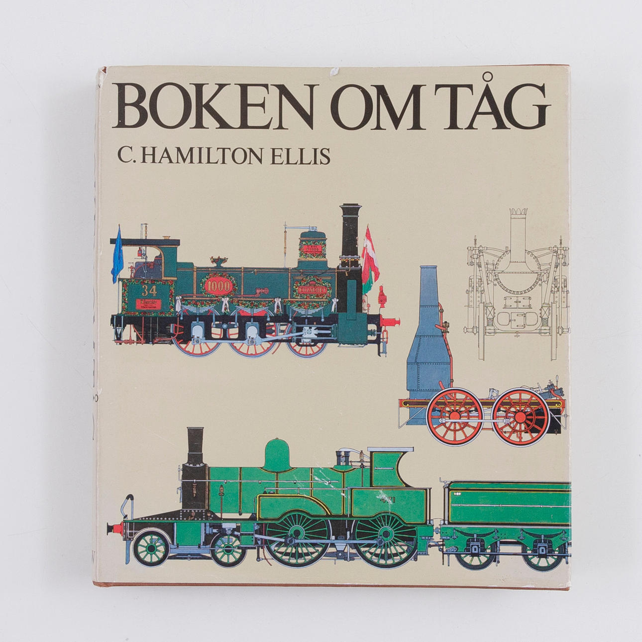 BOK "Boken om tåg" 1975.