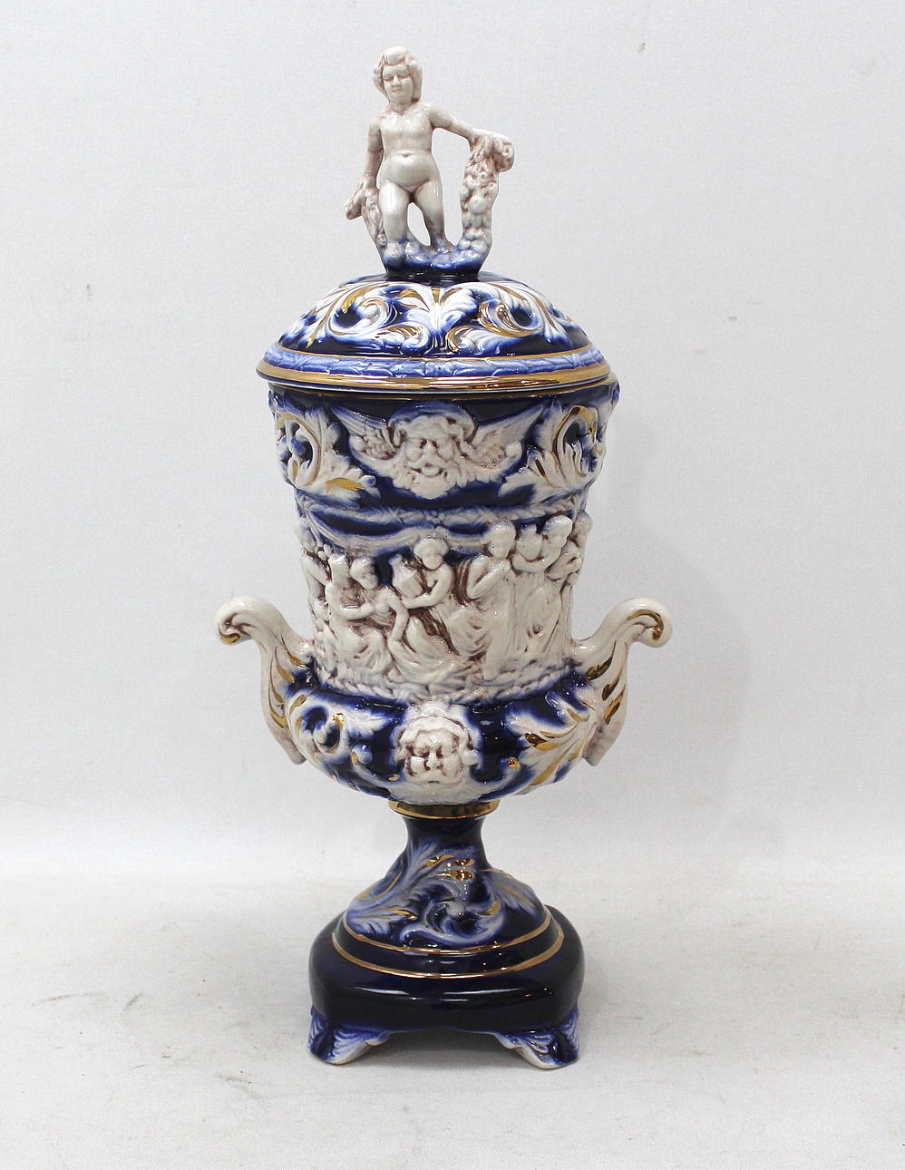 LOCKURNA på fot, porslin.