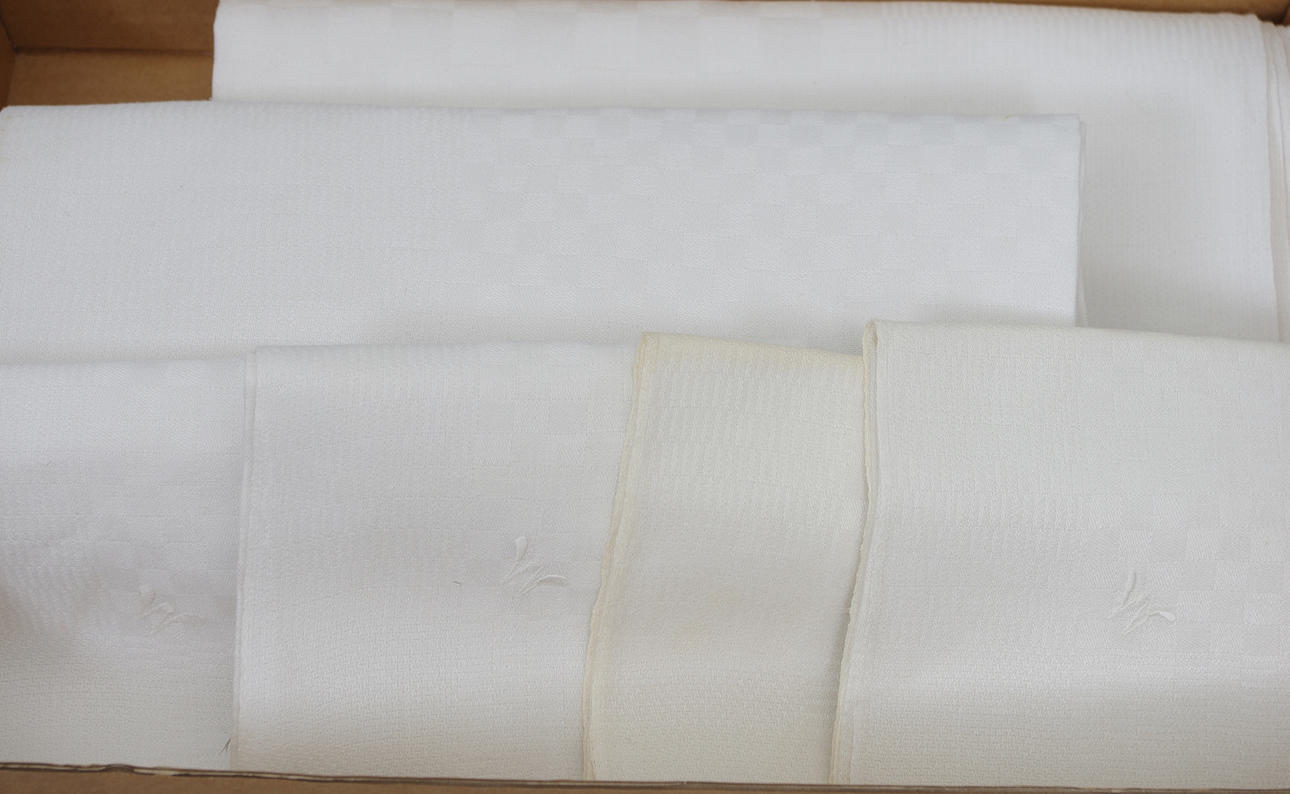 LINNEDUKAR SAMT SERVETTER.