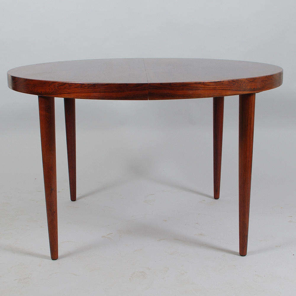 MATSALSBORD, jakaranda, Severin Hansen Jr, Haslev, Danmark, 1950-talet.