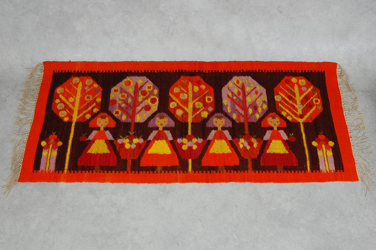 BILDVÄV, kelim, 1960-70-tal.