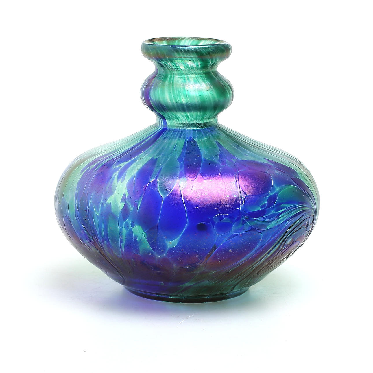 VAS, glass, indistinct signature..