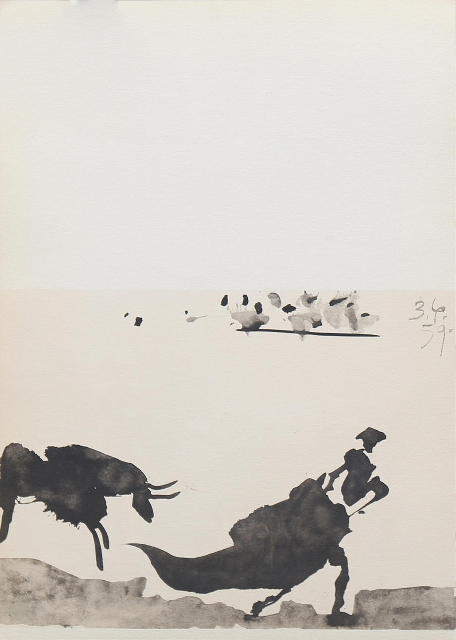 AFTER PABLO PICASSO. Untitled ("Toros y toreros").