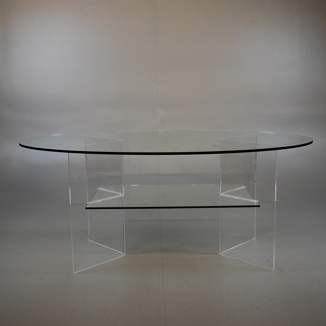 COUCHTISCH Glas/Plexiglas.