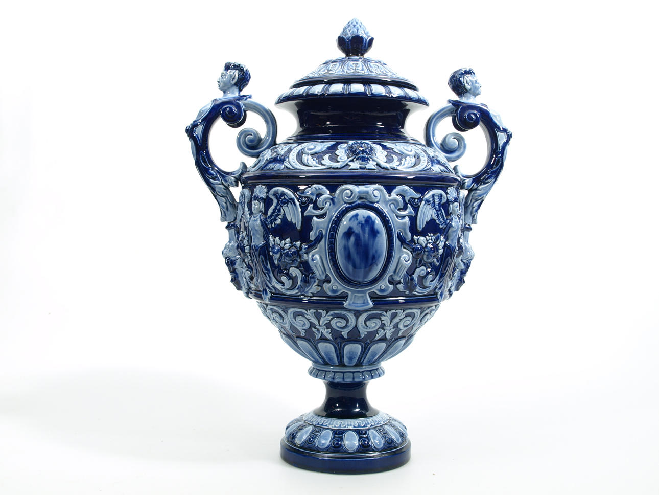 PRAKTURNA, majolika, Rörstrand, 1800-1900-tal.