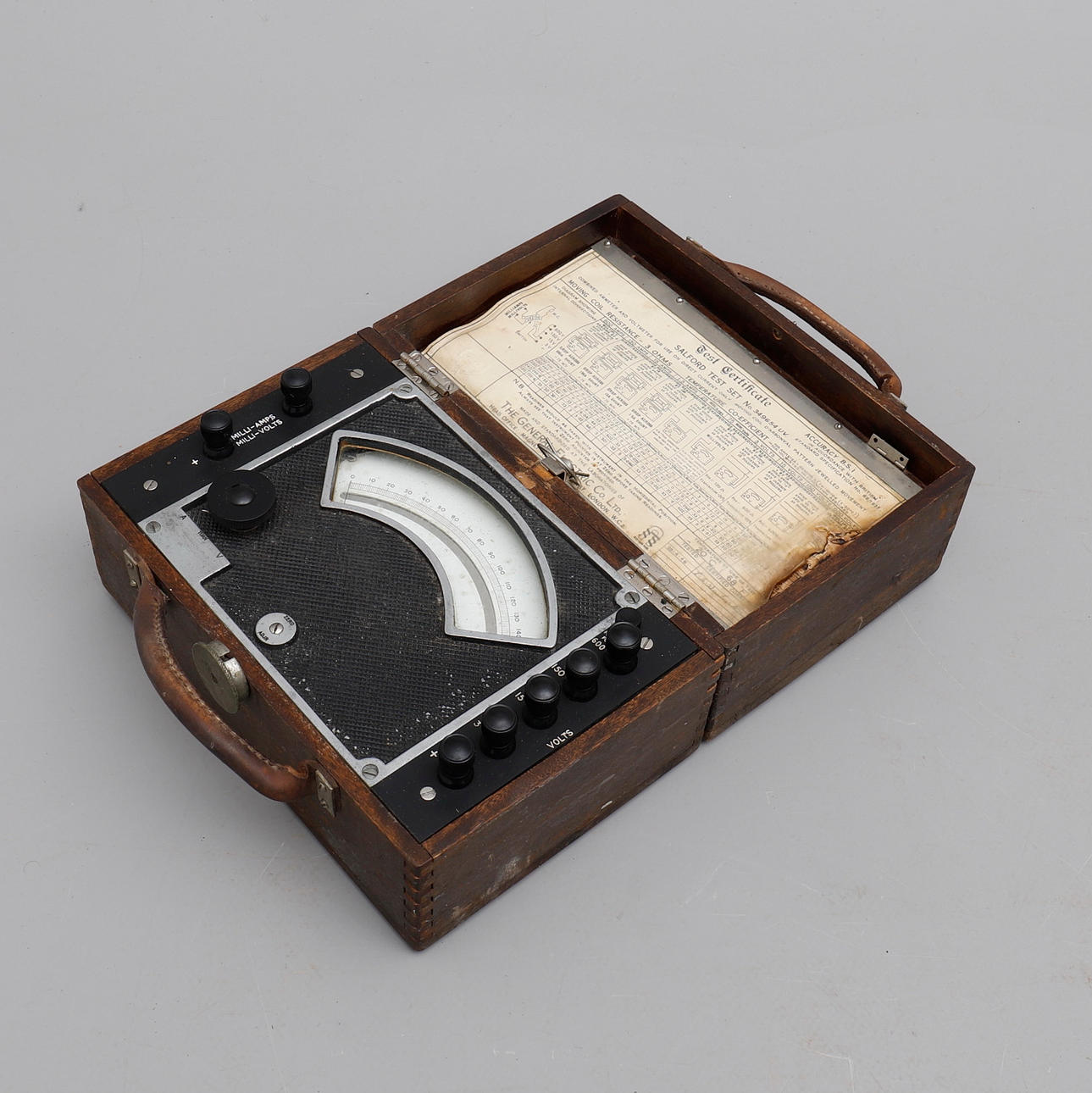 SALFORD TEST SET, GENERAL ELECTRIC CO LTD.