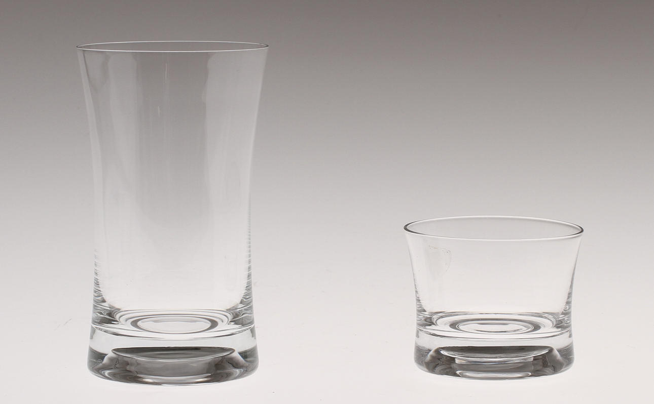 GLASSERVISDELAR, 16 delar, Orrefors.