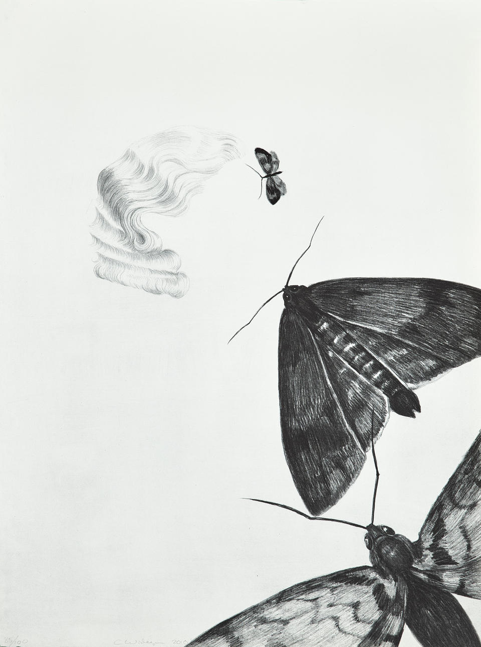 CHARLOTTE WIDEGREN (FÖDD 1980). Composition, signed and dated 2010 and numbered 85/100.