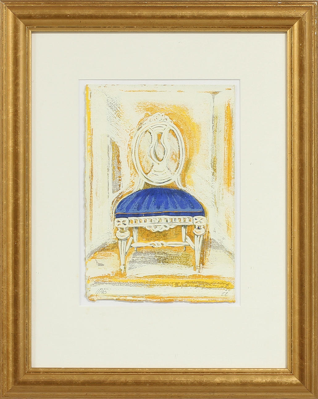 INGBRITT IRENE LAGERBERG. Färglitografier, ett par, signerade och numrerade 107/190 samt 1/190.