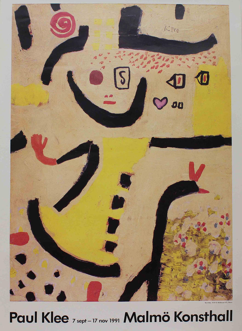 Parti konst (8). Grafik (3) och utställningsaffischer (5). Bl.a. Malmö Konsthall.