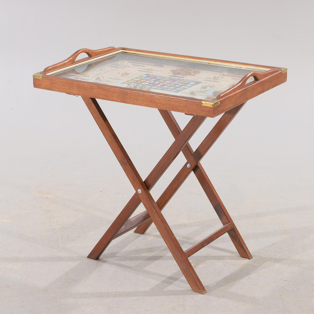 CHART TABLE with marine motif.