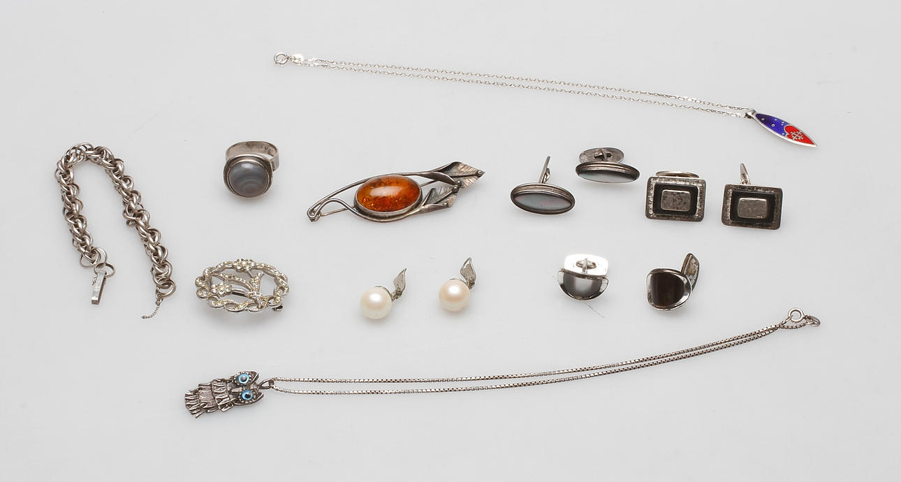 SMYCKEN, silver, 1900-tal.