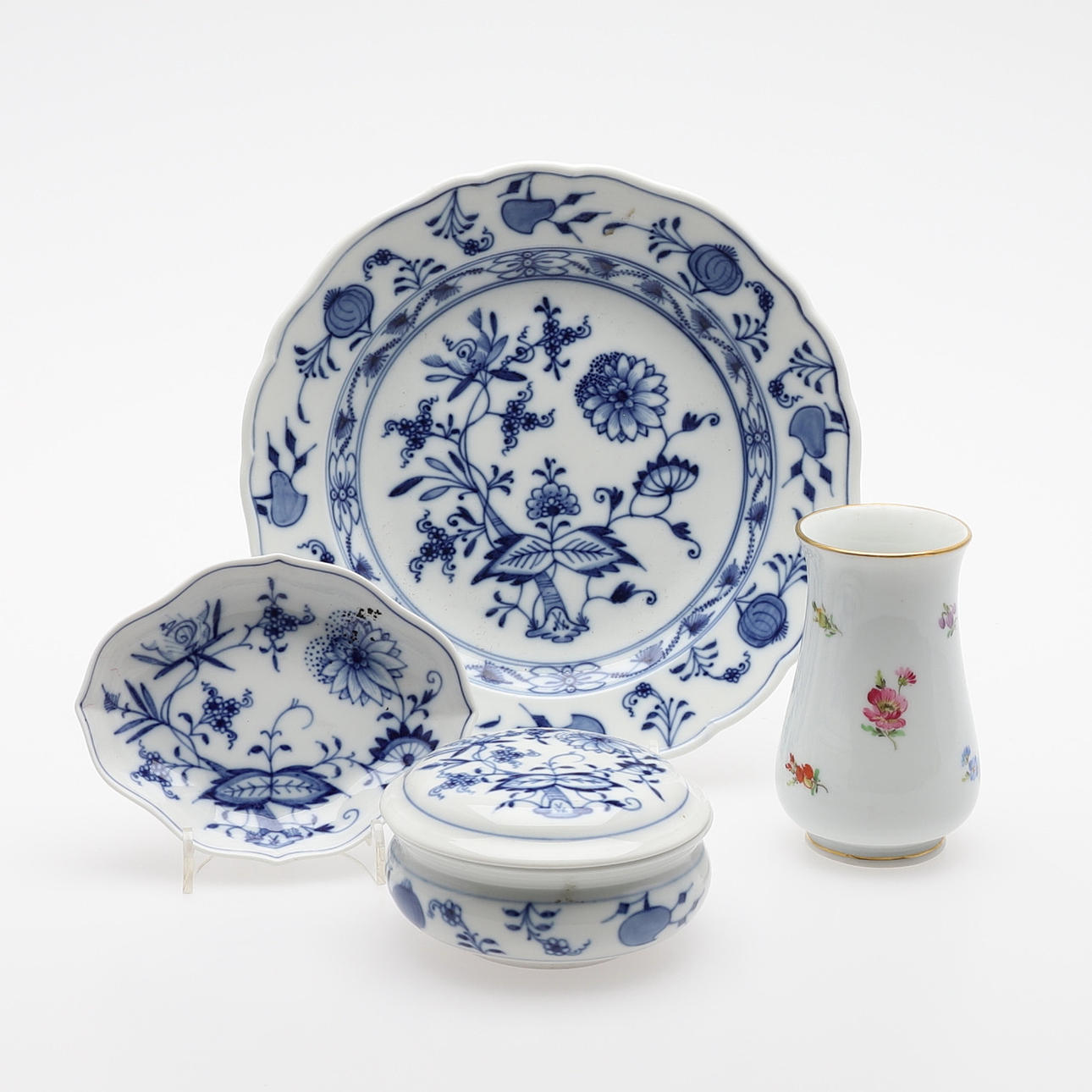 MEISSENPORSLIN, FYRA DELAR.