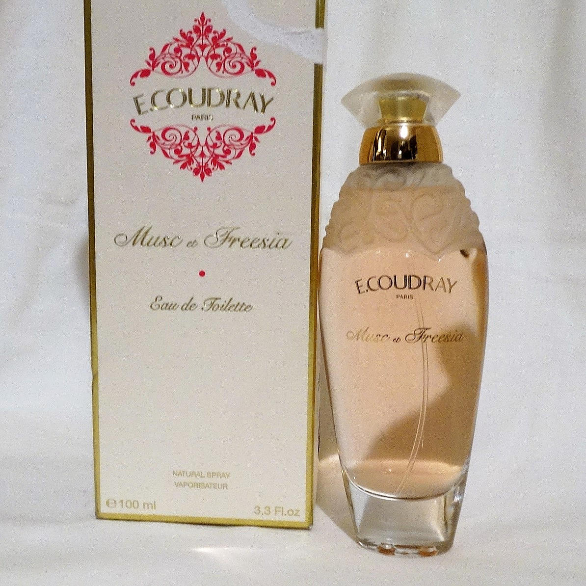 E. COUDRAY, Musc et Freesia, Eau de Toilette, 100 ml.