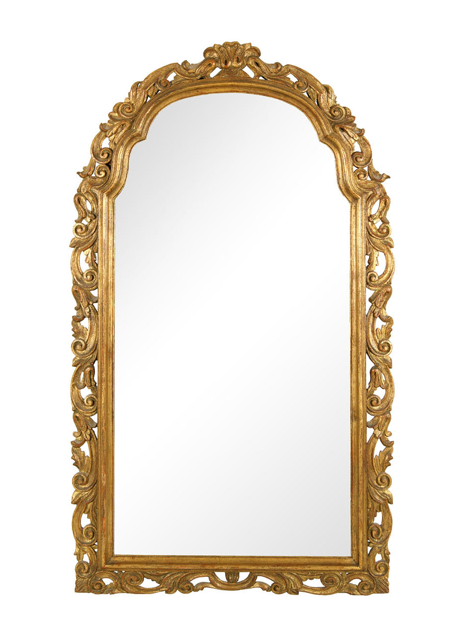 VÄGG SPEGEL. Förmodligen 2. 1700-talets hälft.