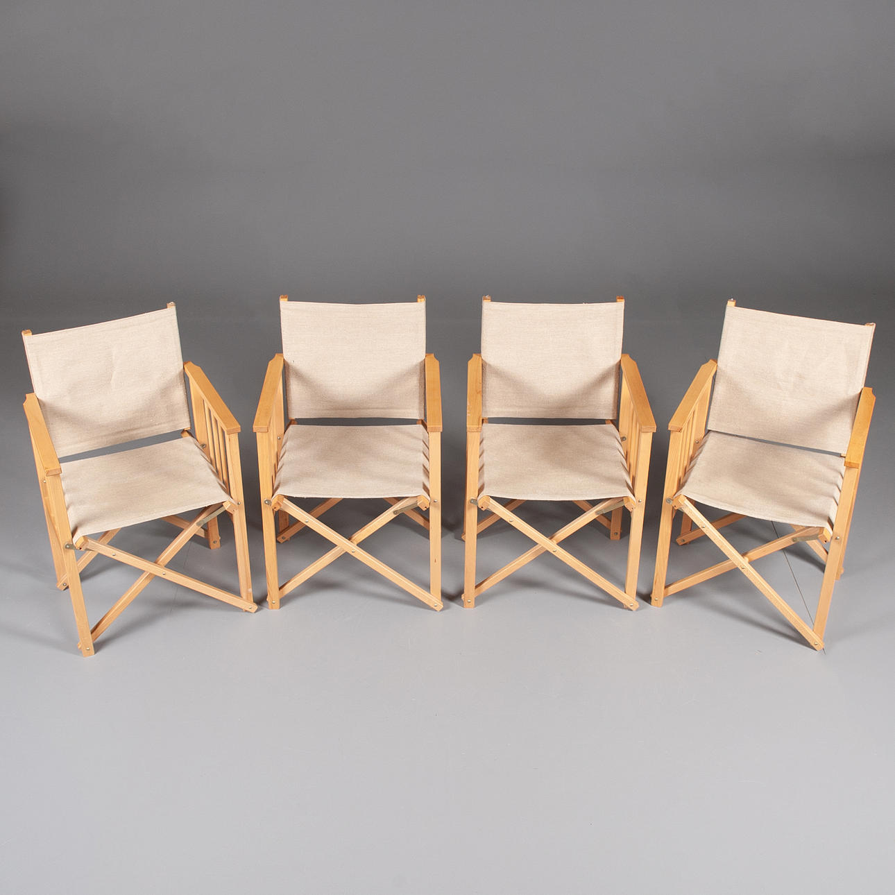 DIREKTØRSTOL. 4 stk, Hyllinge møbler, Danmark.