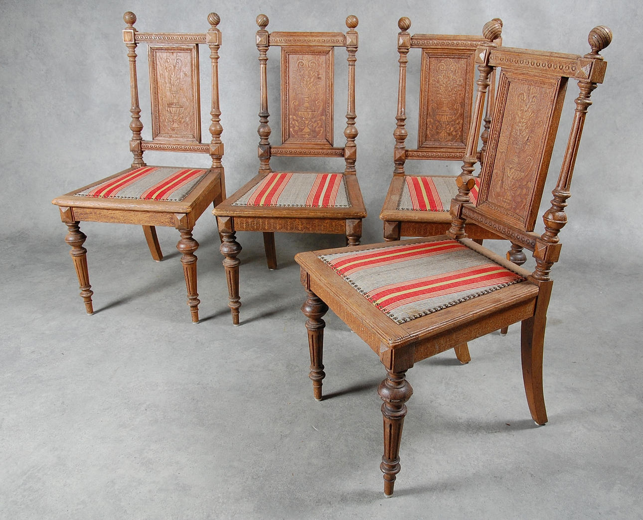 STOLAR, 4 st, nyrenässans, 1800-talets slut.