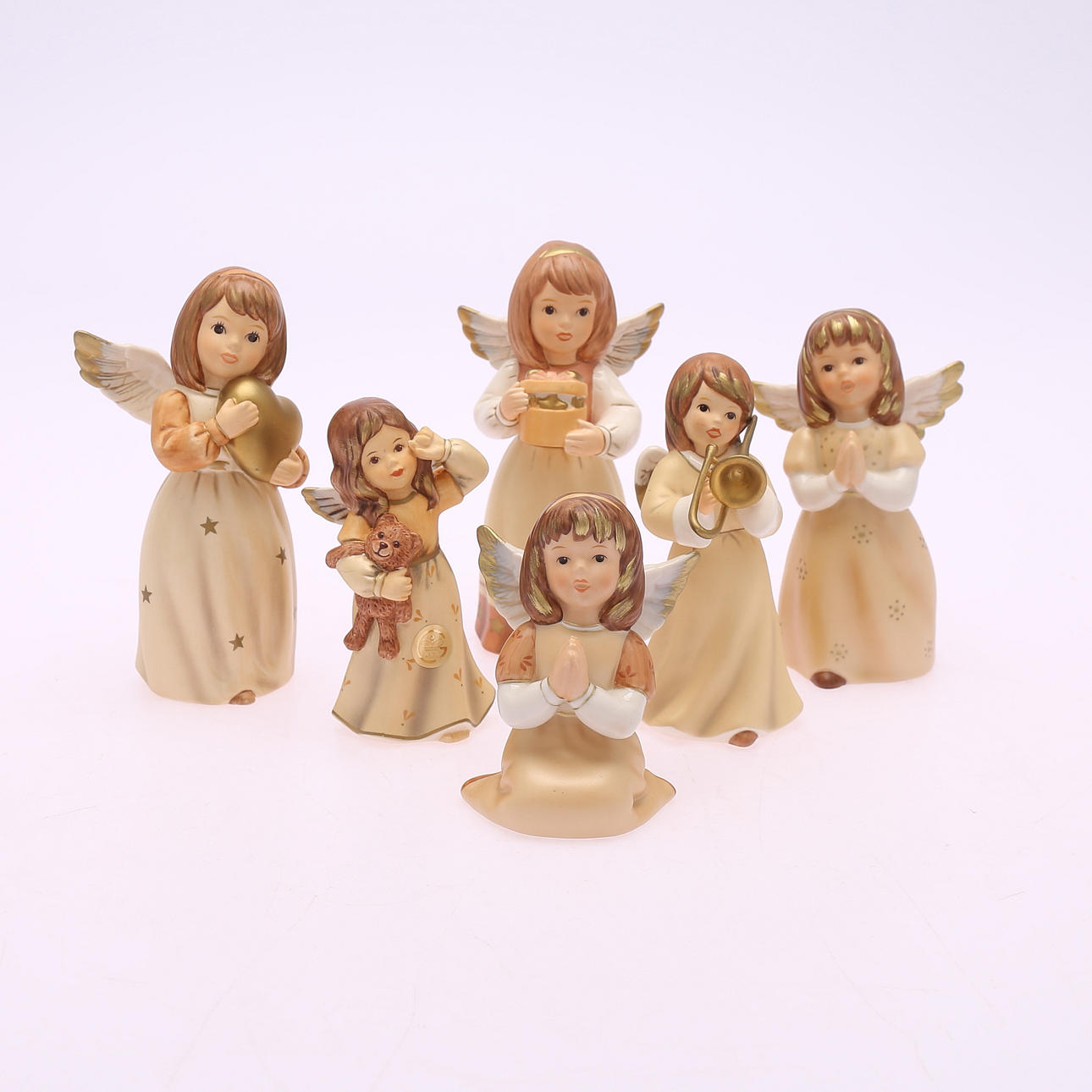 FIGUREN, 6 Stk., Engel, 2006-2012, Goebel.