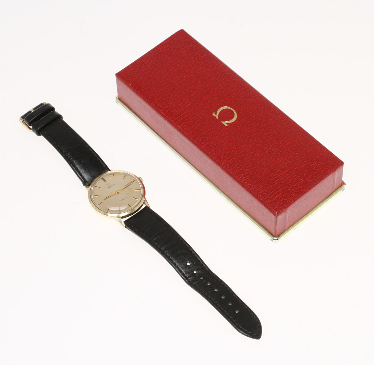 HERRARMBANDSUR, "Genève", Omega.